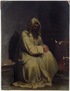 Portret van een Zittende Monnik, 1847
