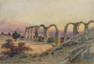 Het Aquaduct van Salona, Dalmatië, 1854