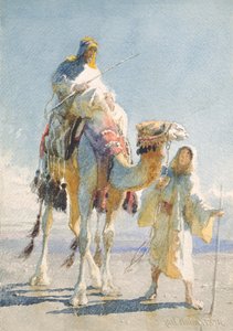 De sjeik en zijn gids, 1874