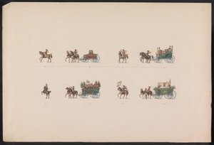 Optocht bij het huwelijk van Prinses Sophie, 1842 (plaat 3)