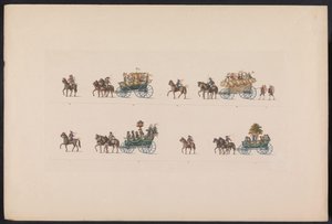 Optocht bij het huwelijk van Prinses Sophie, 1842 (plaat 5) door Carl Hess