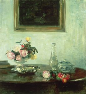 Stilleven met rozen