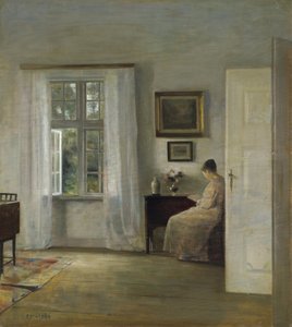 De lezer door Carl Holsoe