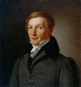 Portret van tuinbouwdirecteur Peter Joseph Lenné door Carl Joseph Begas
