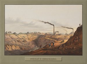 Scharley in Oberschleisien door Carl Julius Rieden