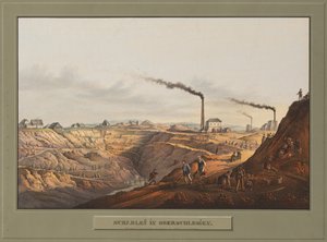 Scharley in Oberschlesien door Carl Julius Rieden