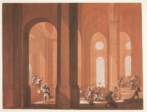 Christus verdrijft de kooplieden uit de tempel