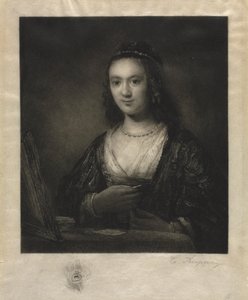 Portret van een vrouw