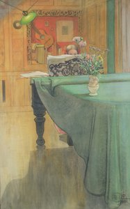 Brita aan de piano, 1908