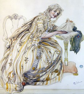 Kerstversiering door Carl Larsson