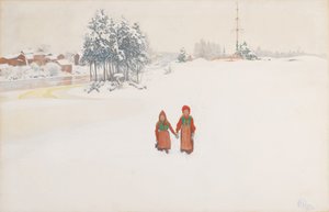 In de Sneeuw