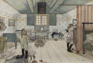 Mammas en de kleine meisjeskamer, uit de serie Een huis