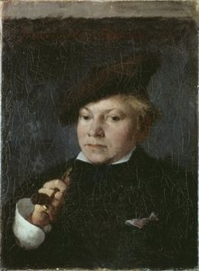 De Kunstenaar Carl Skanberg, 1878 door Carl Larsson