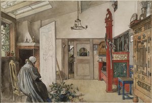 Het Atelier, uit de serie Een Huis, c.1895