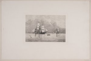 Vanuit de haven van Kopenhagen