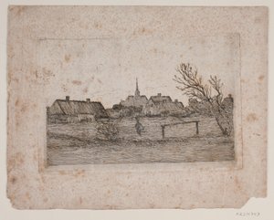 Hornbæk Kerk, Zomeravond door Carl Locher