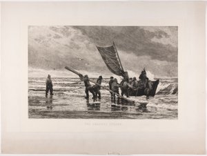 Bij het strand van Skagen