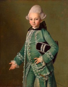 Portret van Graaf Alexei Bobrinsky als Kind, 1769