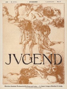 Omslagillustratie voor Jugend magazine