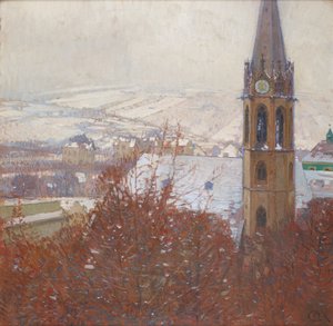 Heiligenstadt in de sneeuw