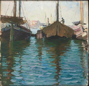 Venetië door Carl Moll