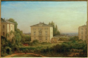 Frankfurt / M. Huis Weserstr. Nr. 7 door Carl Morgenstern