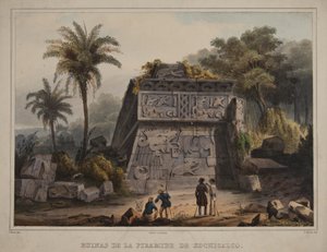 Ruïnes van de Piramide van Xochicalco