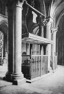 Graf van de Zwarte Prins, Canterbury Cathedral, 1903