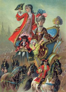 In de wagen, illustratie uit 