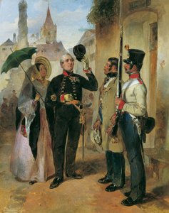 De wachtpost door Carl Schindler