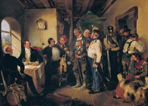 De rekrutering door Carl Schindler