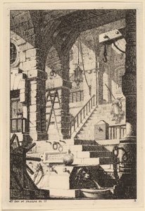 Fantasie van een Antieke Gevangenis door Carl Schütz