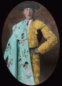 Portret van een torero, circa 1920-1930 - Spanje, portret van een stierenvechter, Torero, beelddatum: 1920s-1930s, Carl Simon Archief