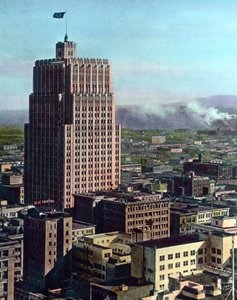Verenigde Staten van Amerika, Californië, Hoofdkantoor van het General Post Office in San Francisco, circa 1920