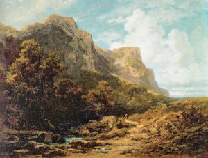 Beiers berglandschap door Carl Spitzweg
