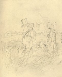 Sonntagsspaziergang door Carl Spitzweg