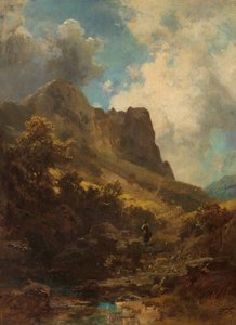 Vallei Canyon met een Melkmeisje