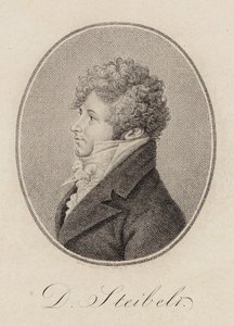 Portret van pianist en componist Daniel Steibelt 1765-1823, 1809