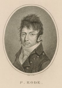 Portret van de componist Pierre Jacques Joseph Rode 1774-1830, 1813