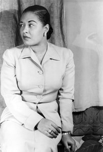 Billie Holiday (1915-1959) Amerikaanse jazz-zangeres 23 maart door Carl Van Vechten