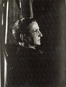 Gertrude Stein (1874-1946) 4 november 1934 (gelatinezilverdruk) door Carl Van Vechten