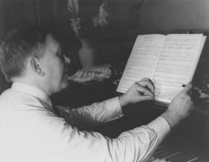 Henry Louis Mencken (1880-1956) July 1932 (gelatin silver print)