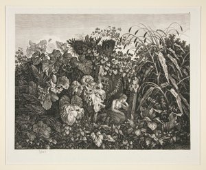Landschap door Carl Wilhelm Kolbe the elder