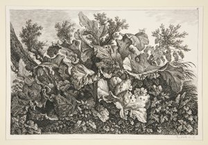 Landschap door Carl Wilhelm Kolbe the elder