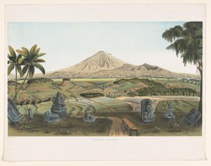 Vulkaan Sumbing te Java
