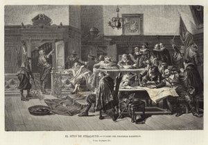 Het Beleg van Stralsund door Carl von Haeberlin