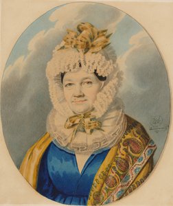 Gravin Natalia Fyodorovna Gorchakova, begin 1830s door Carl von Hampeln