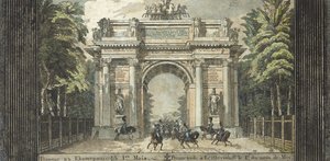 Festival in Catherinehof, 1824-1825