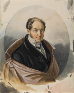 Portret van Alexander Ivanovich Lorer 1779-1824, begin 1820s