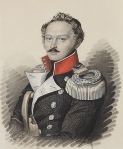 Portret van Alexander Stepanovich Talyzin 1795-1858, Eind 1820s